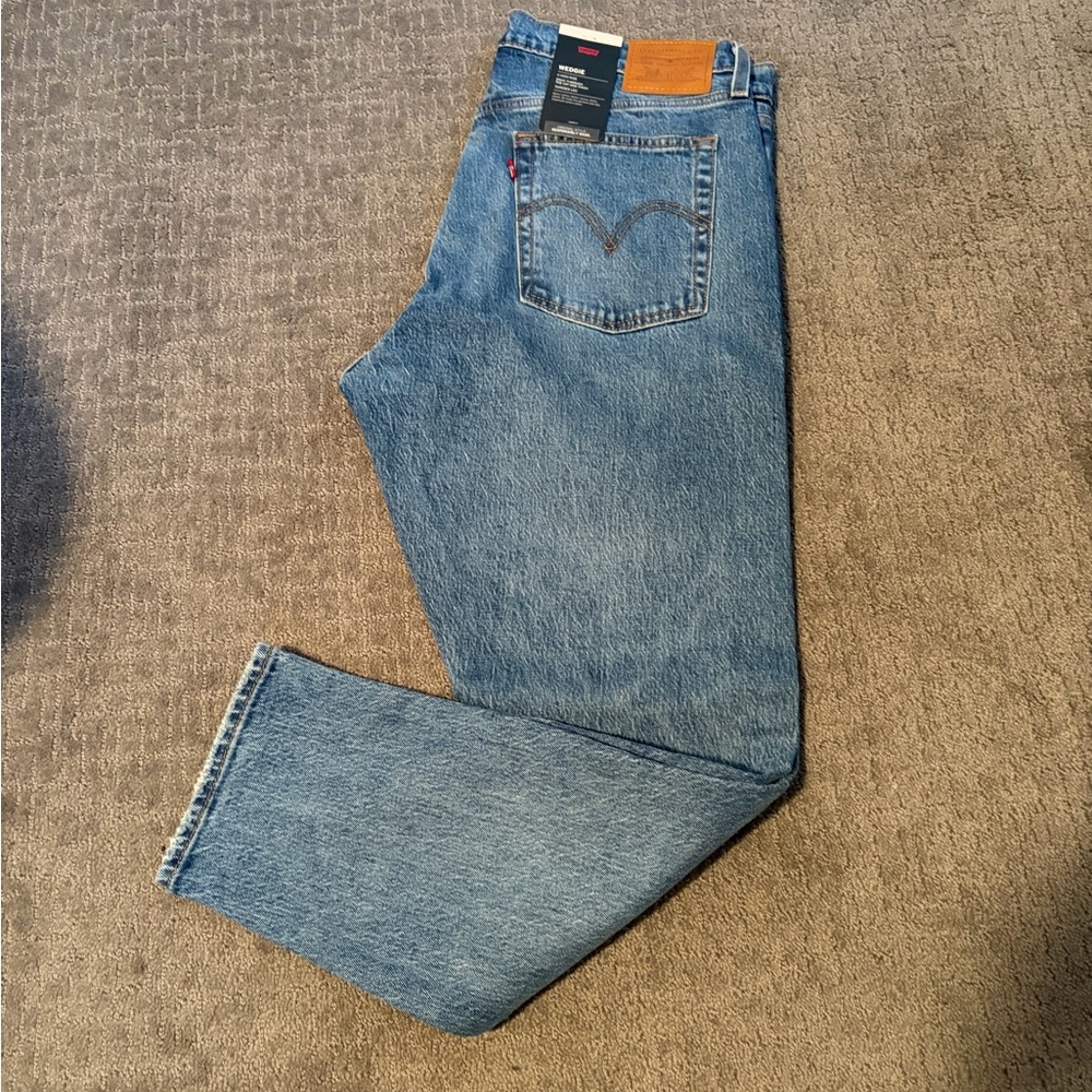 Levi's Blue Straight Leg Women's Jeans